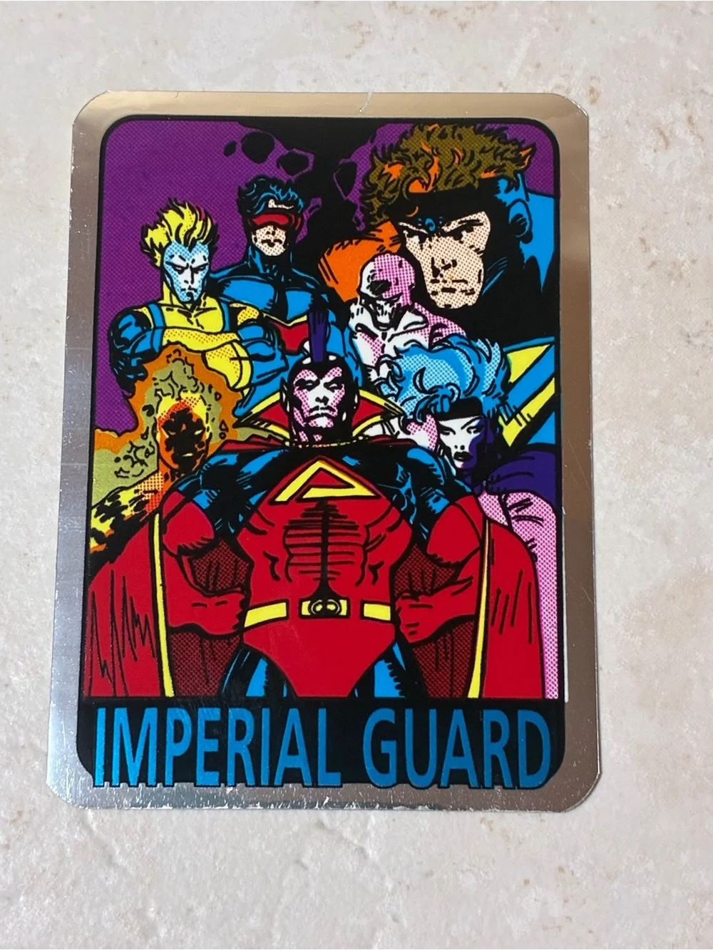 X-Men & Imperial Guard Collectible Cards - Multicolor